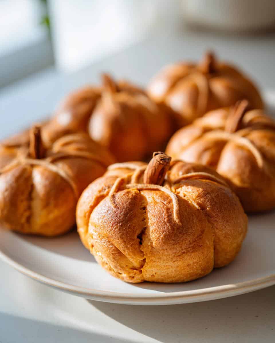 Kürbisbrötchen Rezept einfach selber machen - detail 1