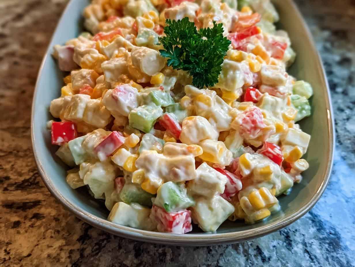 Käsesalat: 3 Zutaten für unglaublichen Geschmack