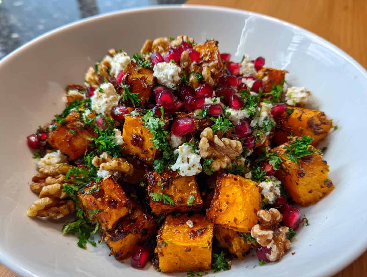 Vergiss dich! Libanesischer Kürbissalat macht Glücklich