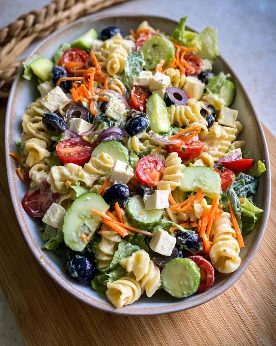 Mediterraner Nudelsalat - detail 2