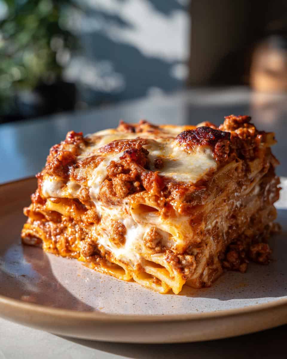 Rigatoni al Forno mit Kürbis und Hackfleisch - detail 2
