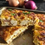 Zwiebelkuchen vom Blech