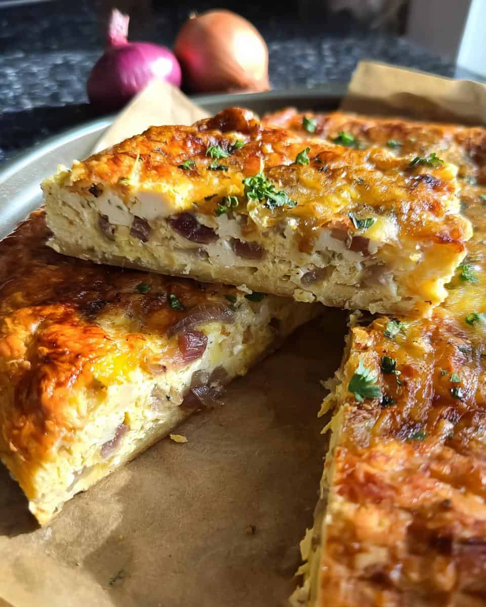 Zwiebelkuchen vom Blech - detail 3