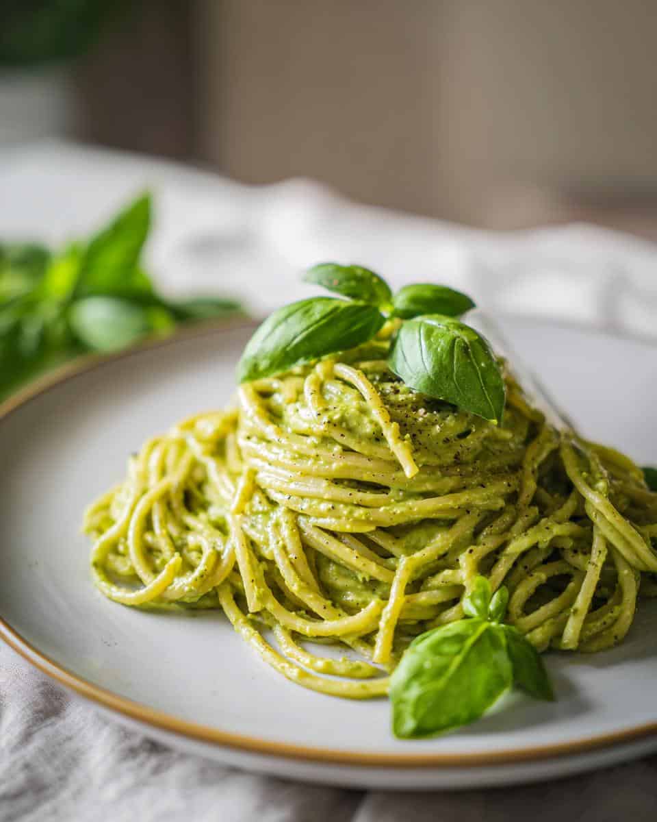 cremiges avocado pasta rezept einfach - detail 2