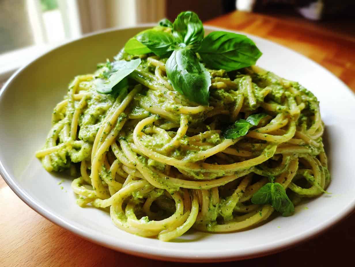 Cremiges Avocado Pasta Rezept: 25 Min Glücklich