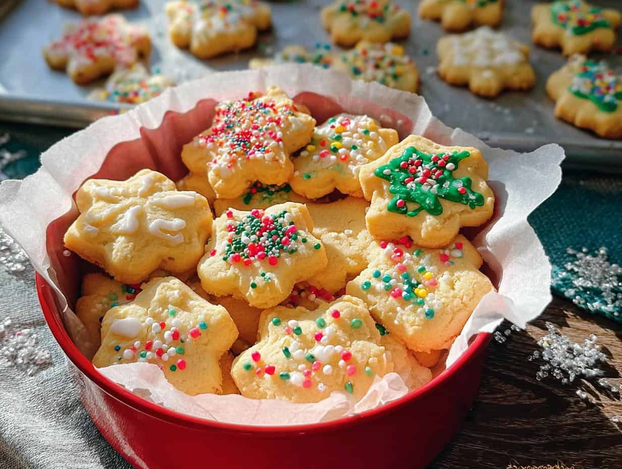 Einfache Butterplätzchen: 1 Trick, nie Scheitern