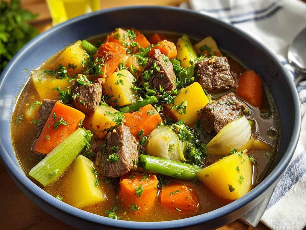 Unerwartet Zart: Herzhafter Rindfleischeintopf in 90 Minuten