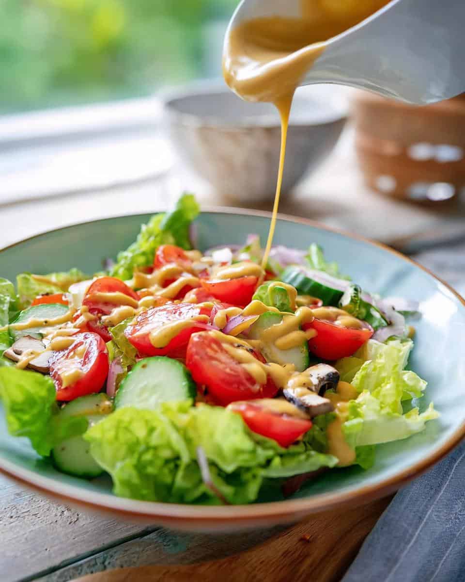 Honig Senf Dressing selber machen für Salat - detail 1