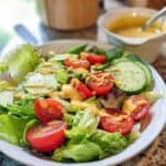 Honig Senf Dressing selber machen für Salat