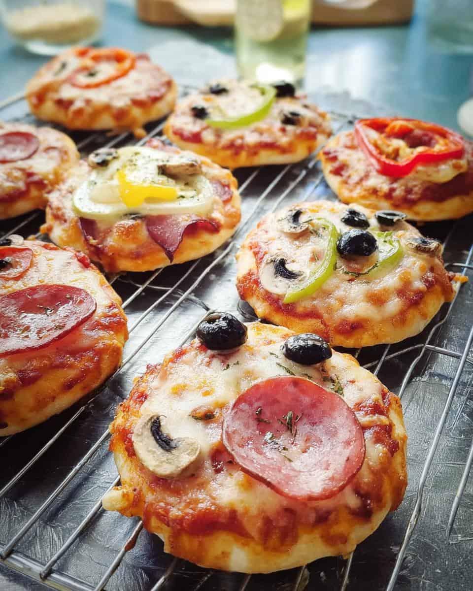 Mini Pizzen einfach selbst gemacht - detail 1