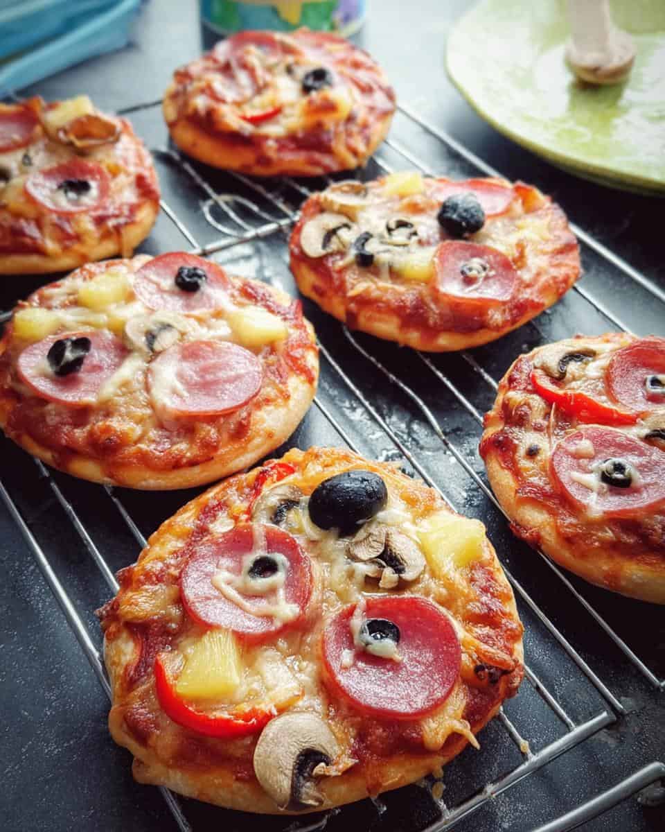 Mini Pizzen einfach selbst gemacht - detail 2