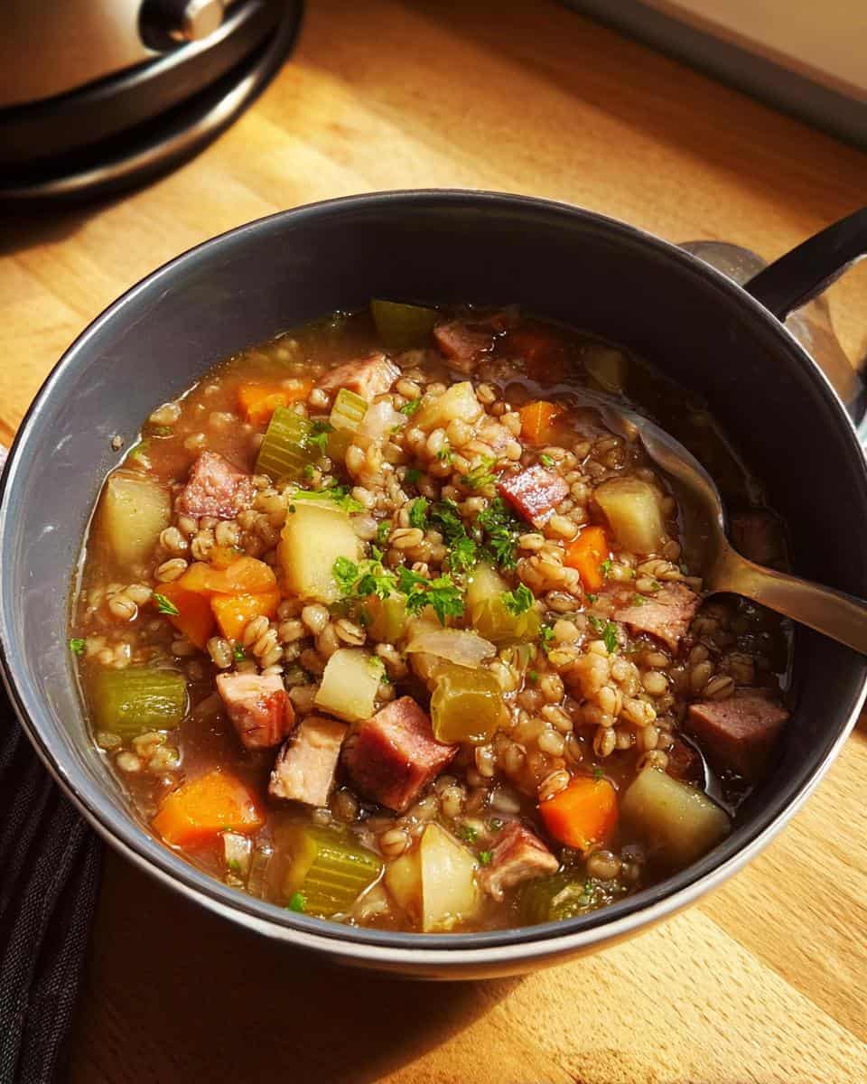 Omas bester Graupeneintopf mit Kassler - detail 1