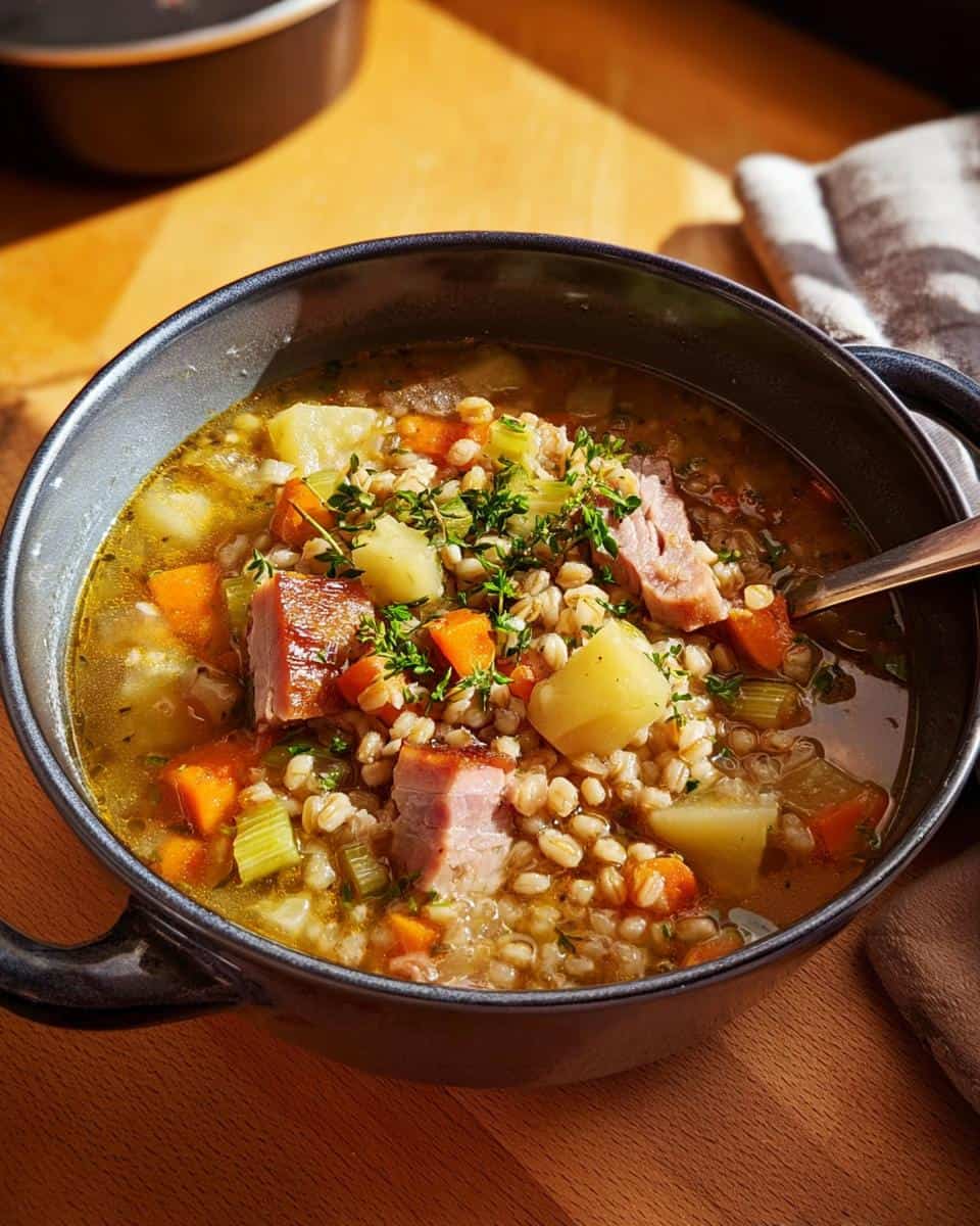 Omas bester Graupeneintopf mit Kassler - detail 2