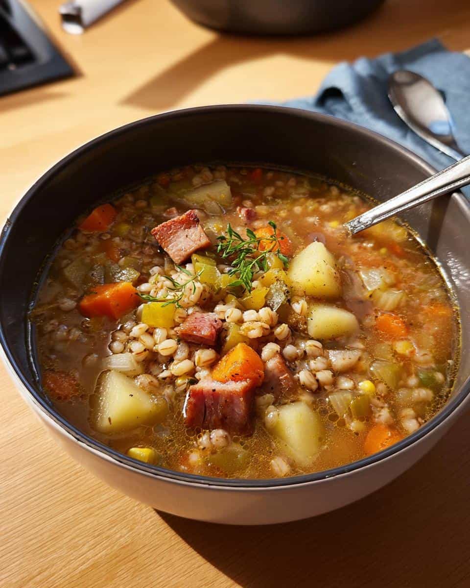 Omas bester Graupeneintopf mit Kassler - detail 3