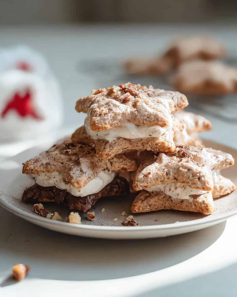 Schnelle Weihnachtsplätzchen mit Nuss-Baiser - detail 2