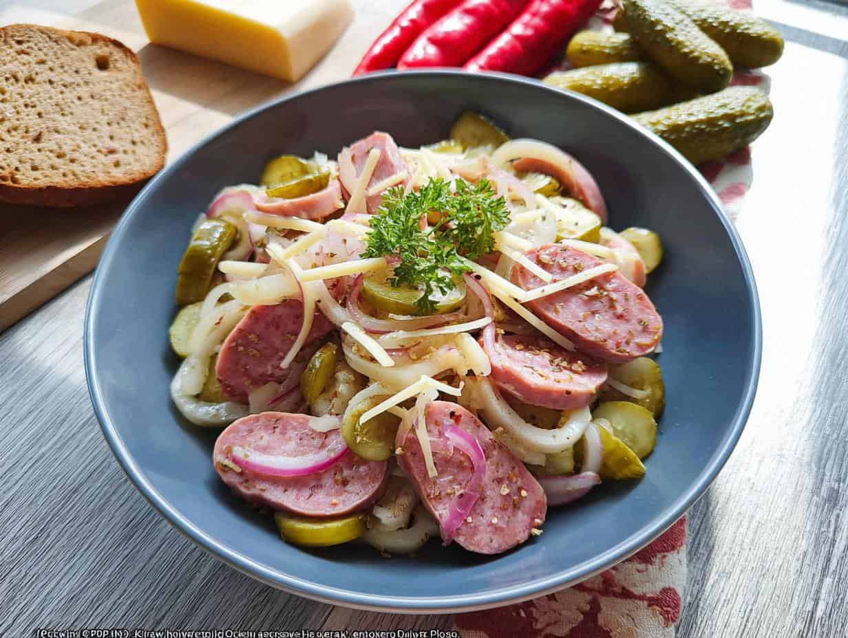 Schweizer Wurstsalat: Geniales Rezept, das Keiner hasst