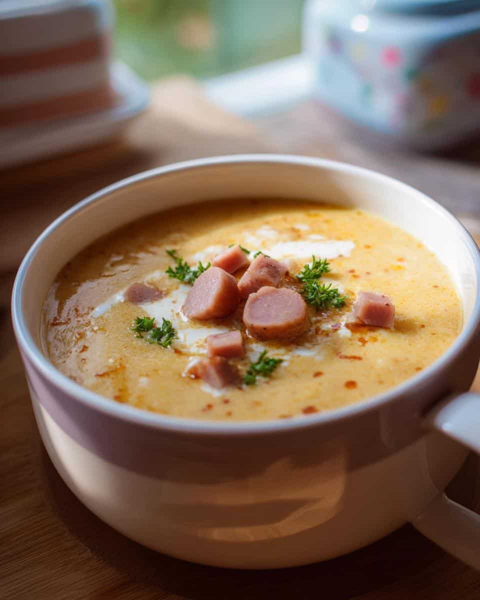 Thermomix Kartoffelsuppe mit Schinkenwürfeln - detail 2