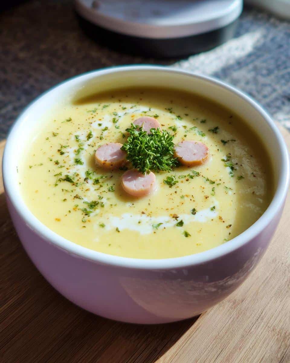 Thermomix Kartoffelsuppe mit Schinkenwürfeln - detail 3