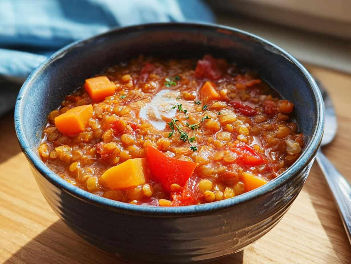 Vegetarischer Bauerntopf: Oma’s Rezept, 1 Topf Glück