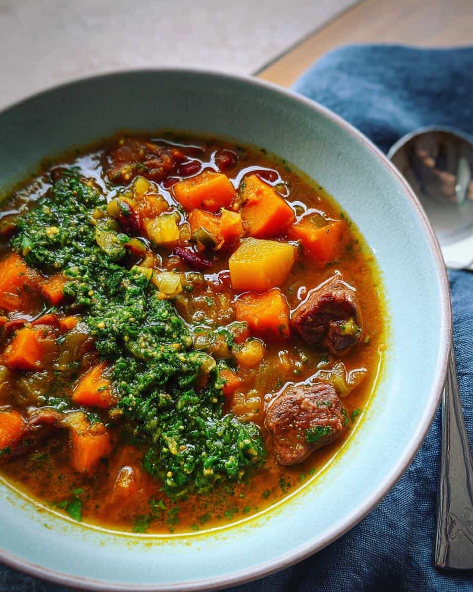 Winterlicher Gemüseeintopf mit Gremolata - detail 2