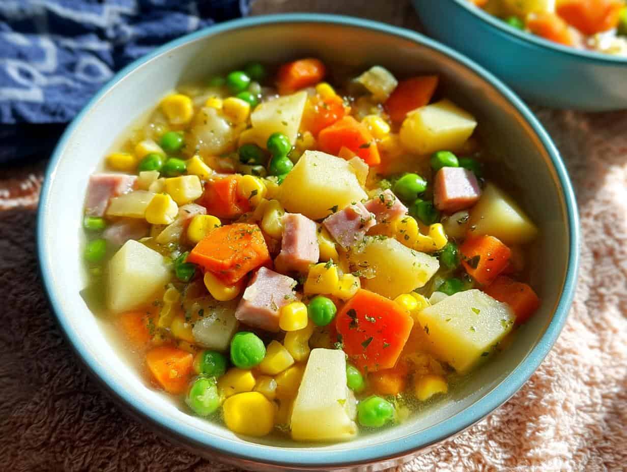 Bunter Gemüseeintopf Kinder: 1 Trick für kleine Esser