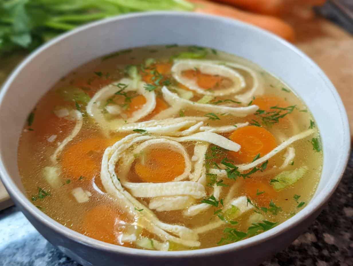 Flaedlesuppe Omas Rezept: 1 Glückliche Schüssel!