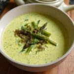 gruene spargelsuppe low carb rezept