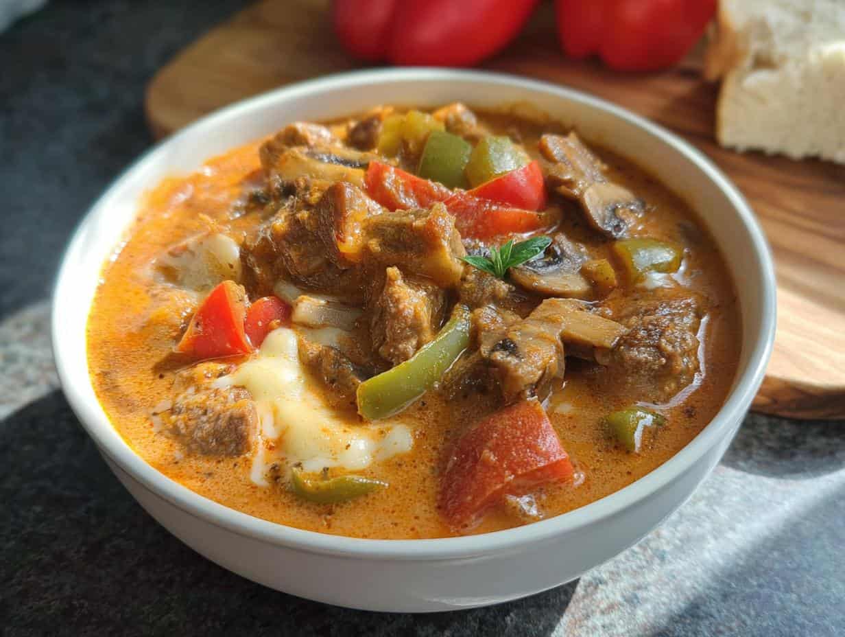 Gyrossuppe Rezept: 15 Min. Glück, Trotzdem Sünde?