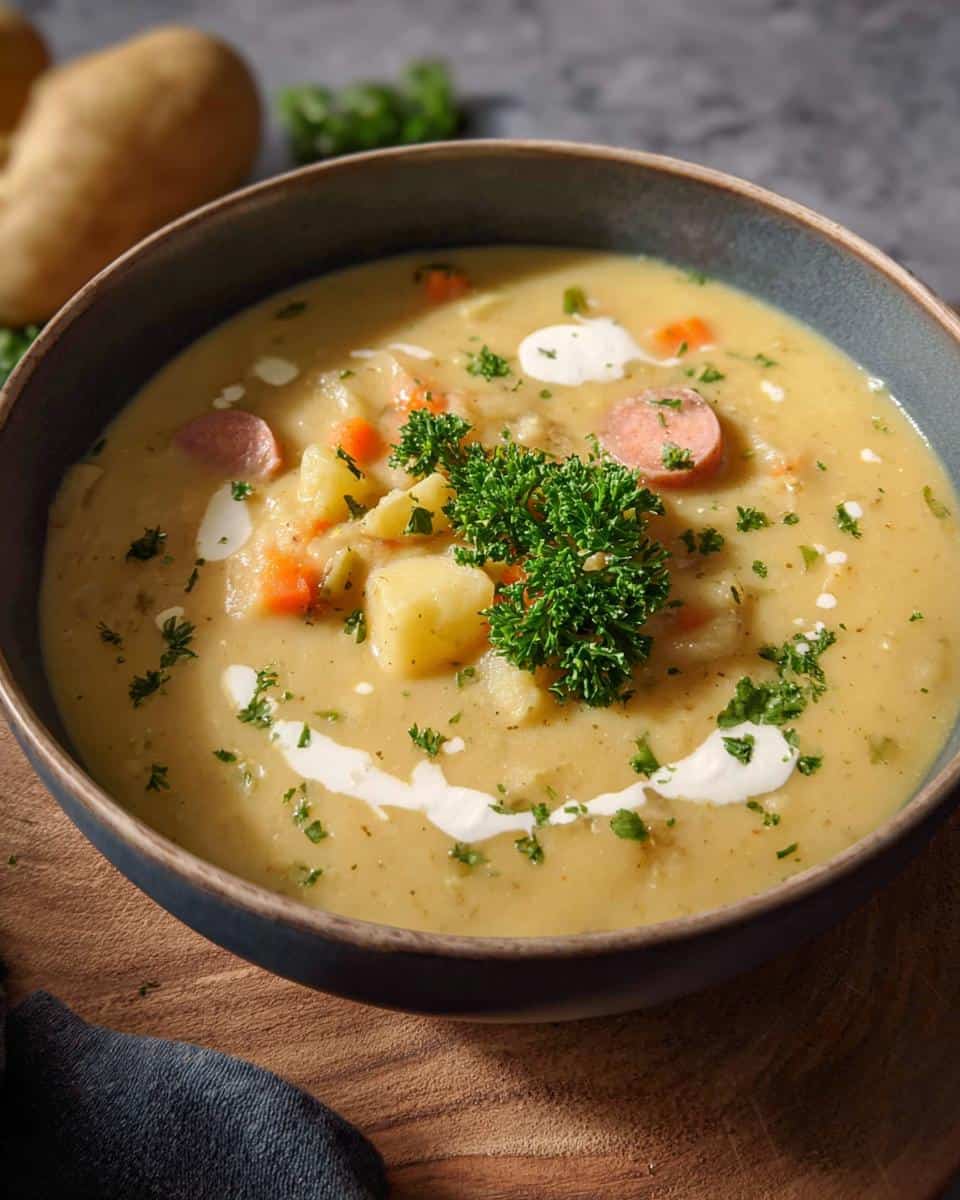 kartoffelsuppe - detail 3