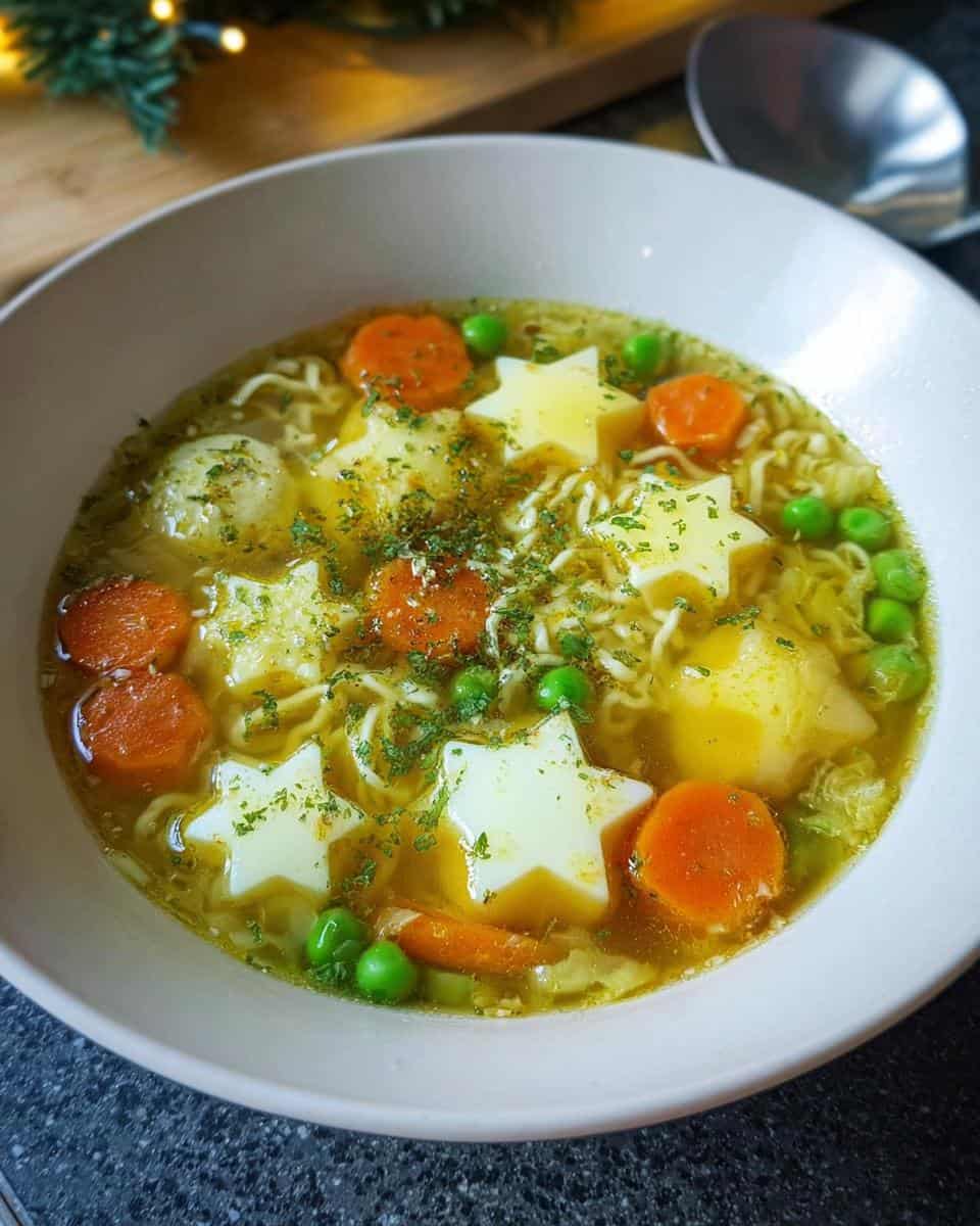 klare suppe weihnachten vorspeise - detail 1
