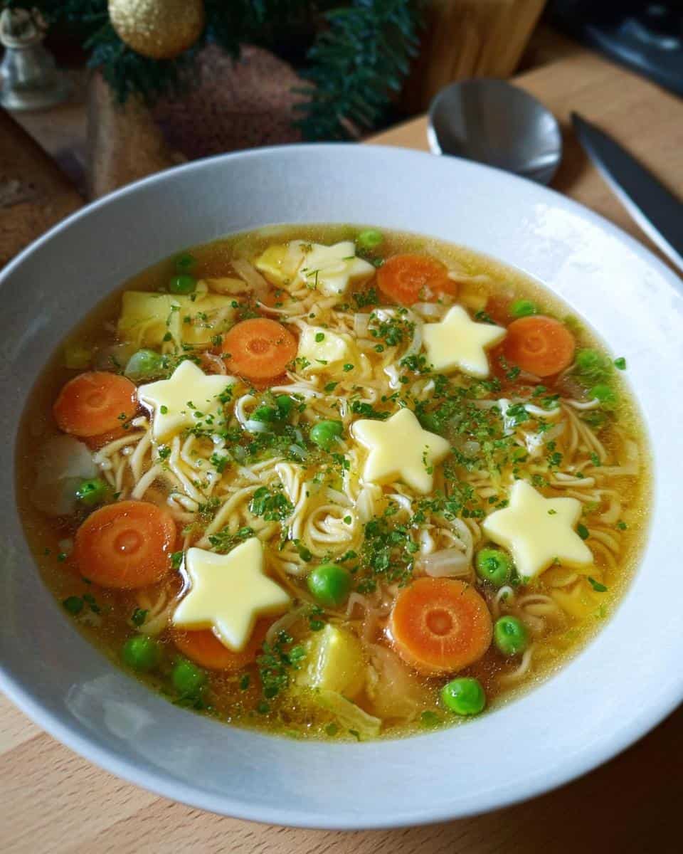 klare suppe weihnachten vorspeise - detail 3