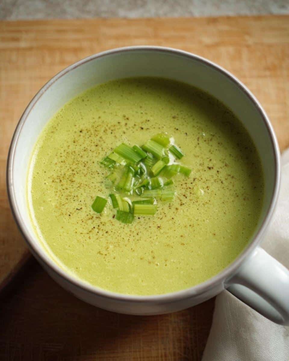 lauchcremesuppe - detail 2
