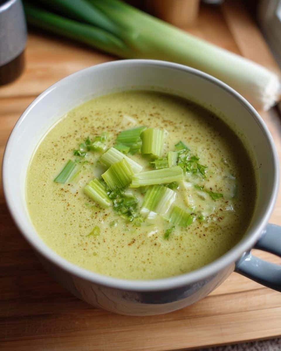 lauchcremesuppe - detail 3