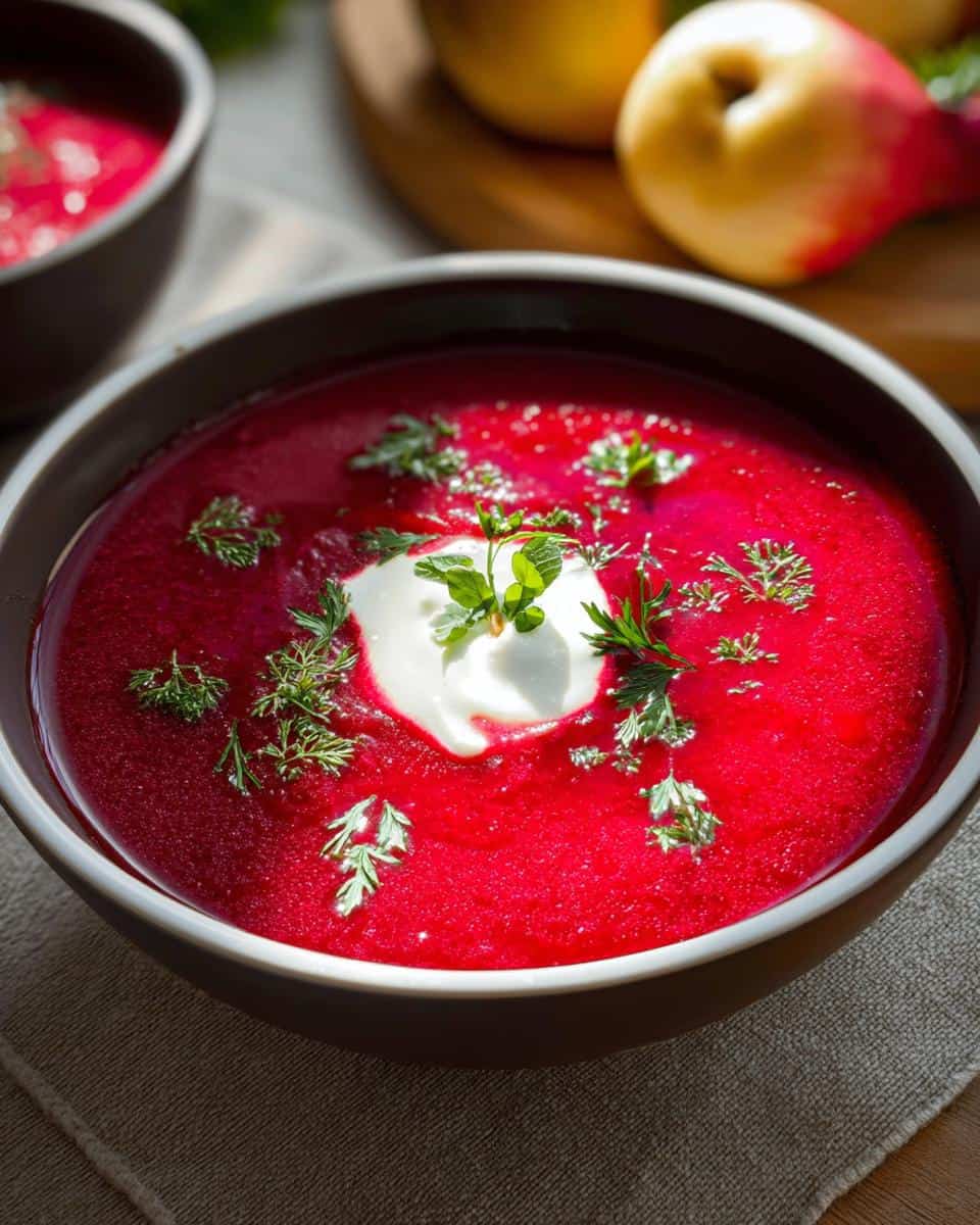 omas rote bete suppe - detail 2