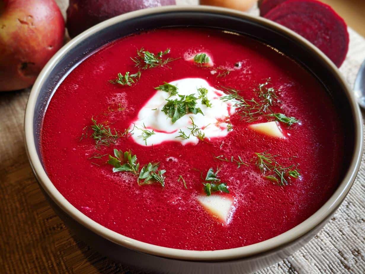 Omas Rote Bete Suppe: 20 Min Glück! (Nie Schlecht)