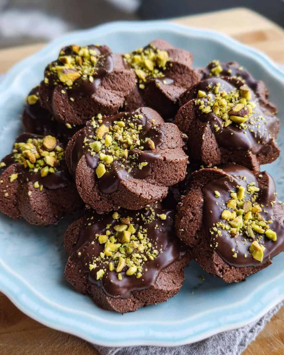 schokoladen spritzgebaeck - detail 2