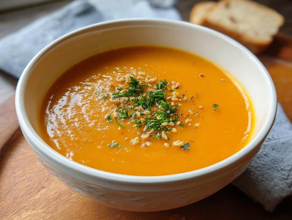 Fabelhafte Suesskartoffelsuppe Möhren in 20 Minuten