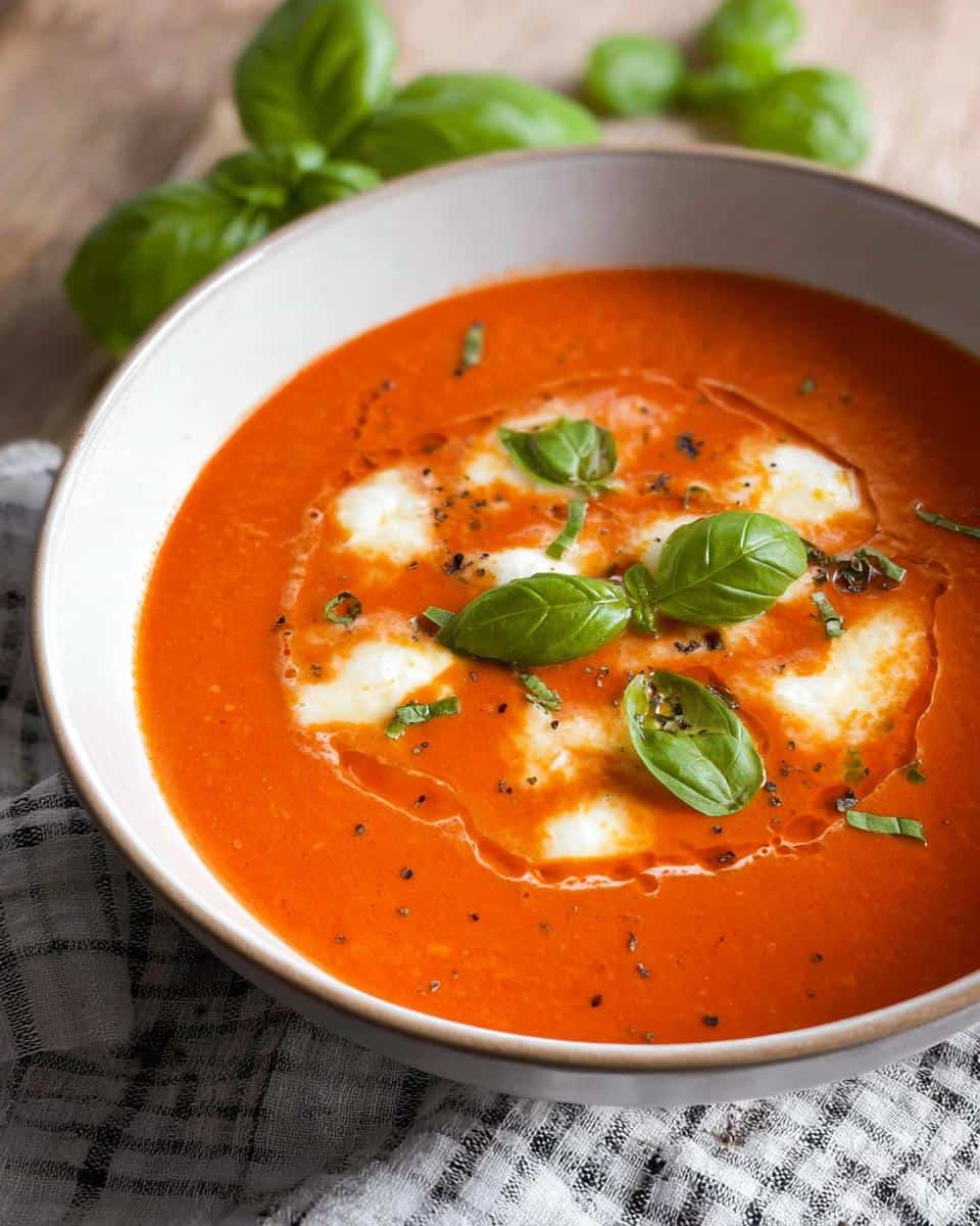tomaten mozzarella suppe rezept - detail 3