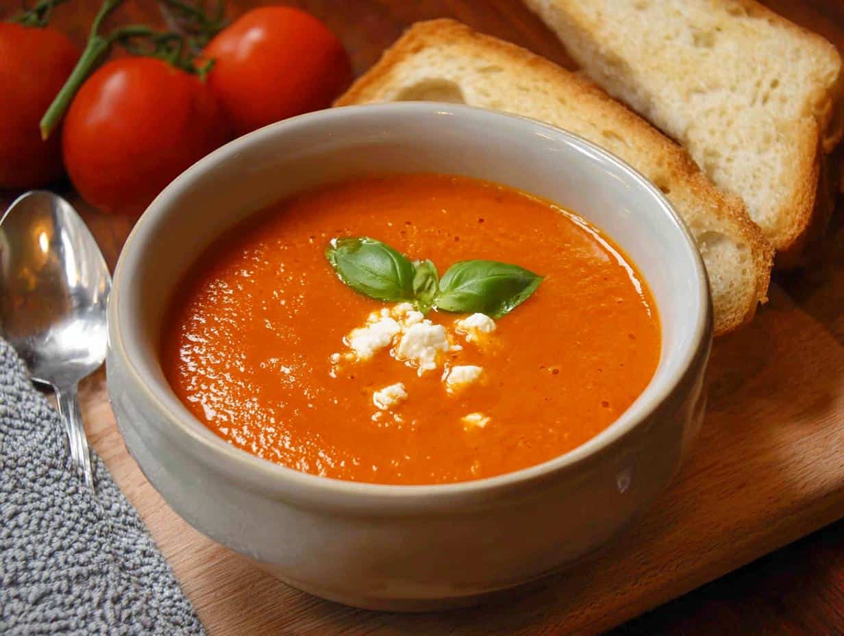 Bestes Tomatensuppe Thermomix Rezept in 30 Minuten