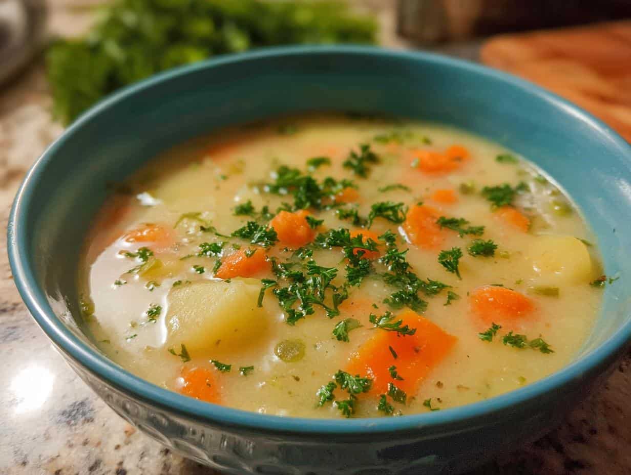 Vegane Kartoffelsuppe einfach: In 4 Schritten zum Glück