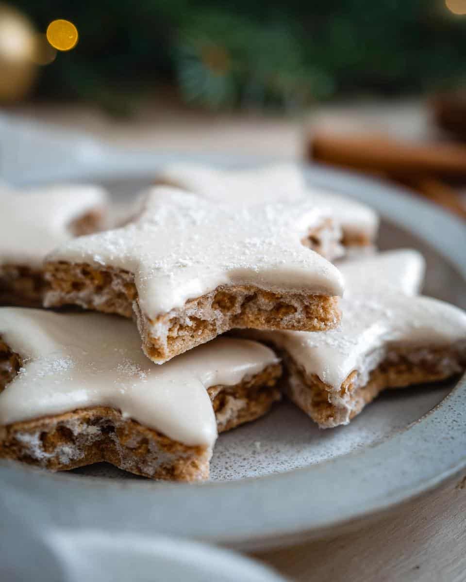 zimtsterne einfach und schnell - detail 1