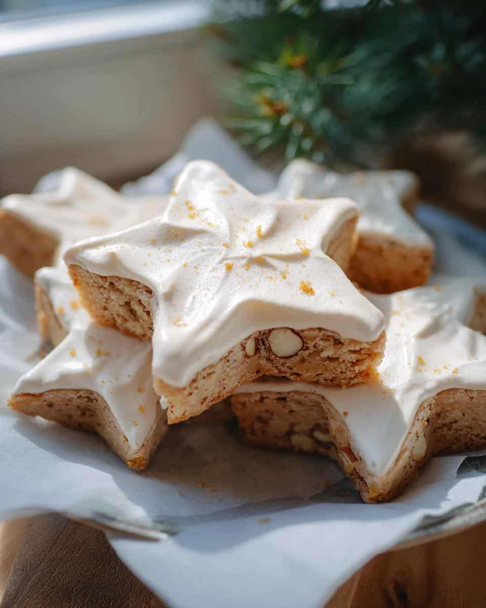 zimtsterne einfach und schnell - detail 2