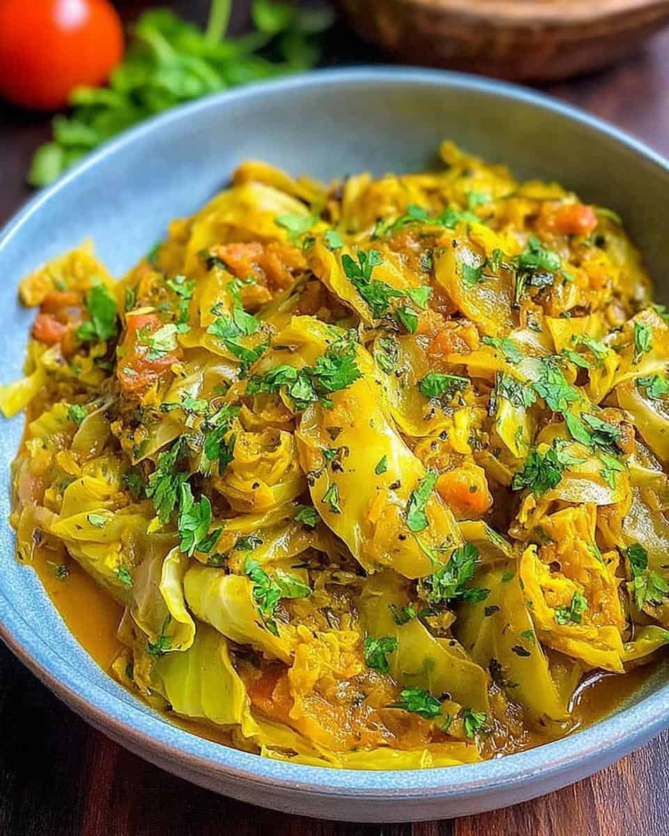 Einfacher geschmorter Weißkohl: 1 Glückliches Rezept