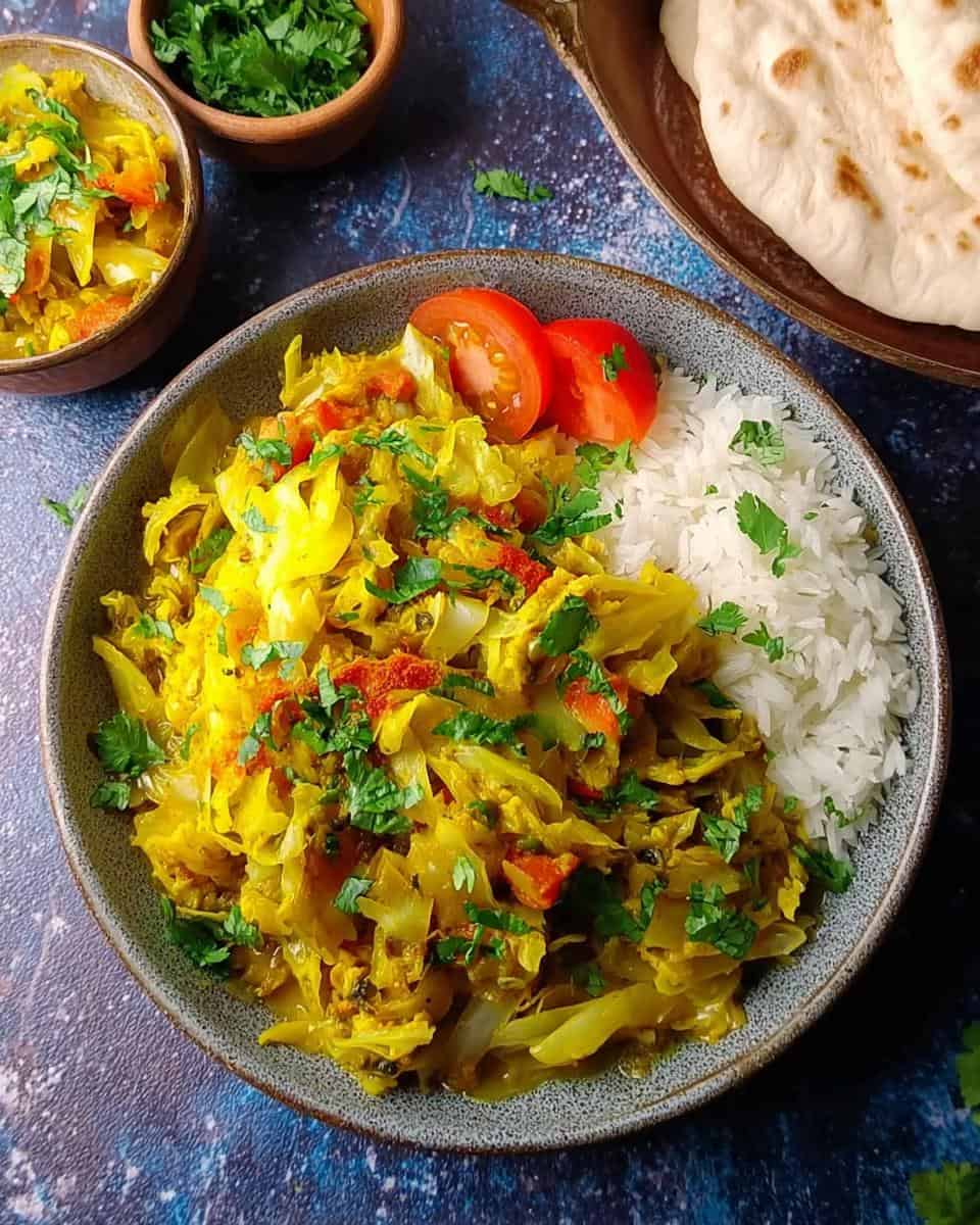 Unglaublich Lecker: Einfaches veganes Weißkohl Curry!