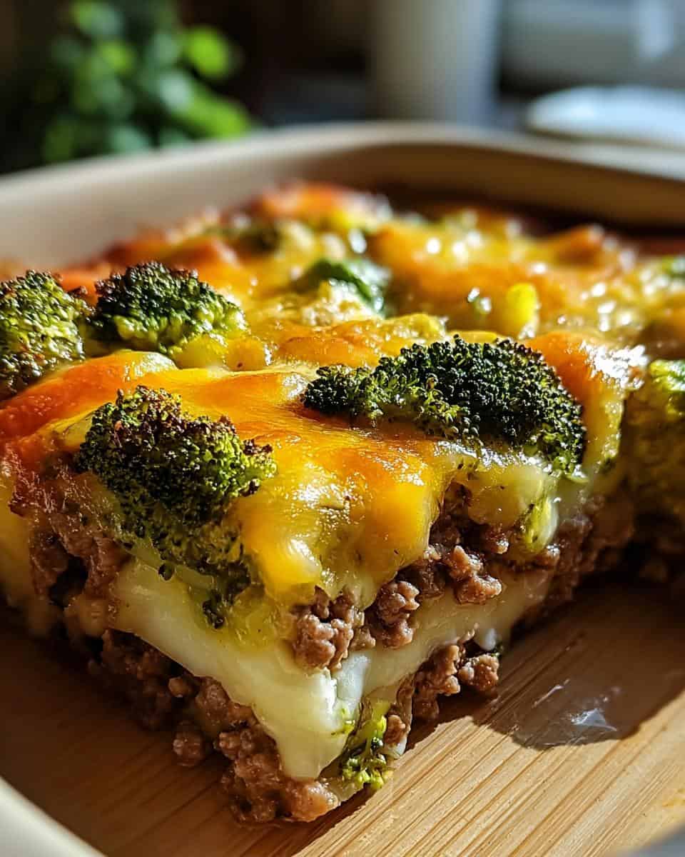 Fitness-Auflauf mit Brokkoli und Hackfleisch - detail 1