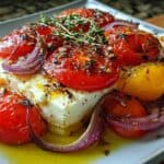 Gebackener Schafskäse nach griechischer Art