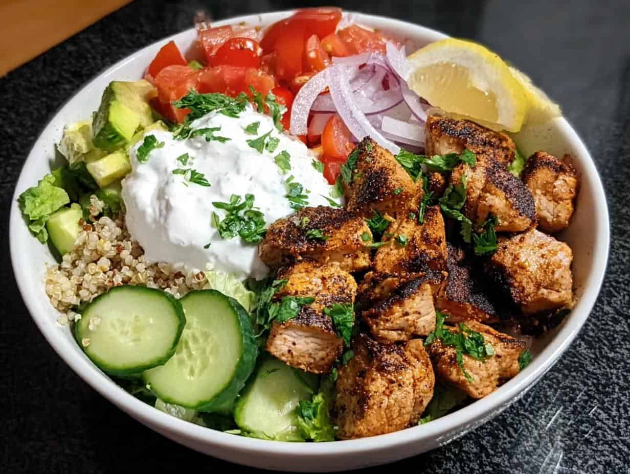 Gesunde Kebab-Bowl: 3 geniale Tipps für mehr Protein