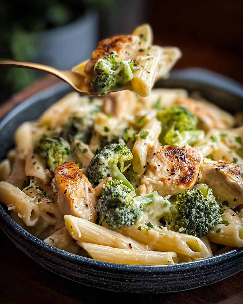 Hähnchen Brokkoli Pasta Cremig - detail 1