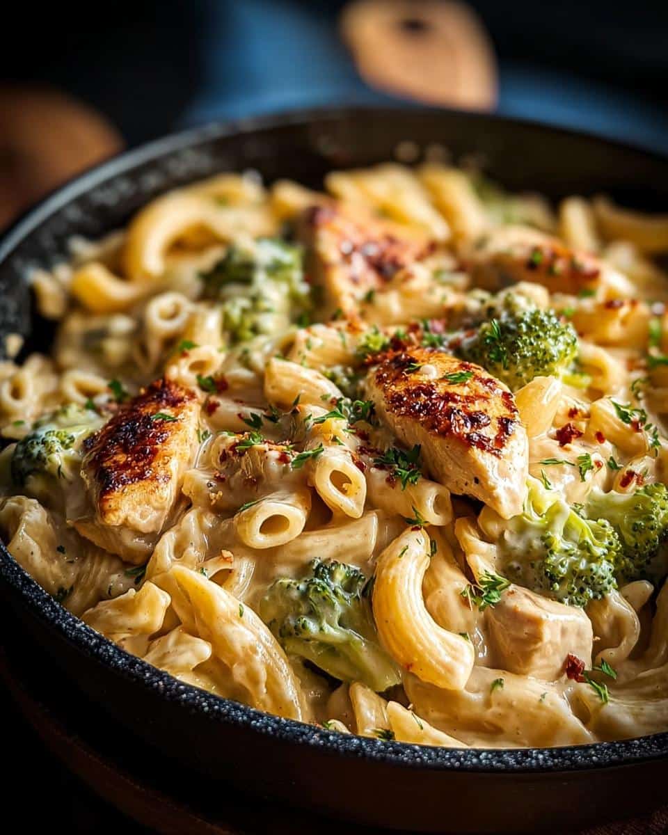 Hähnchen Brokkoli Pasta Cremig - detail 2