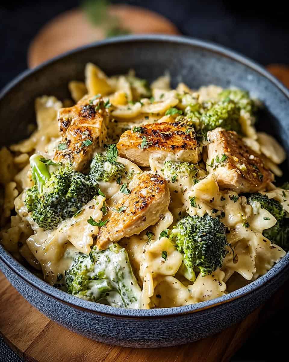 Hähnchen Brokkoli Pasta Cremig - detail 3